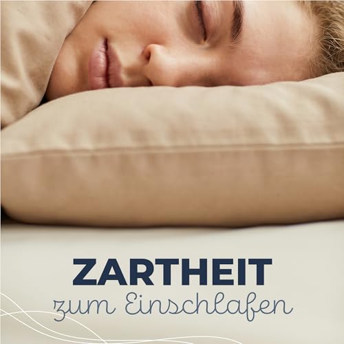 Fitted Sheet 120 x 200 cm Blue – 100% Cotton Jersey, 30 cm Corner, Elastic All Around – for Mattresses up to 25 cm – Oeko-TEX Standard 100, Made in the EU - view 6