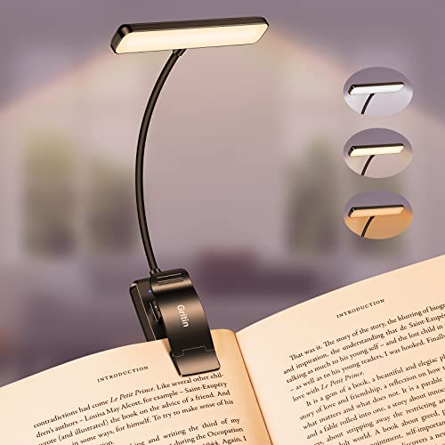 19 LED Rechargeable Book Light for Reading in Bed