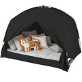 Twin Bed Tent for Kids and Adults, Indoor Kid Play Tents with String Lights