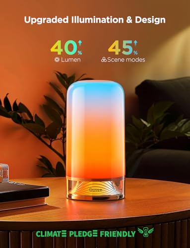 Govee RGBIC Smart Table Lamp 2, Touch Bedside Small Table Lamp (Corded) - view 2