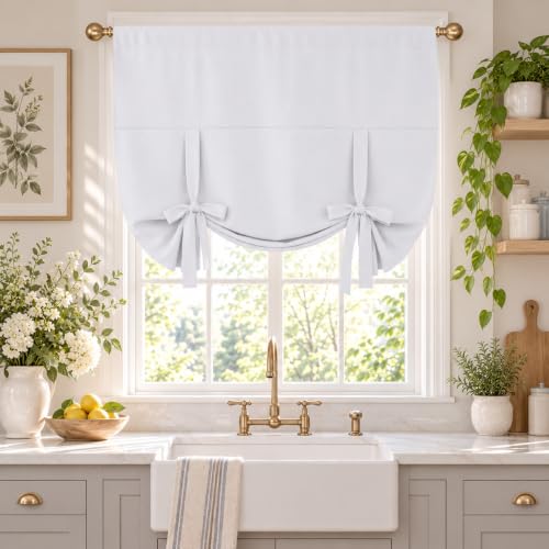 Blackout Valances for Winodws 63 Inch Long for Living Room Bedroom