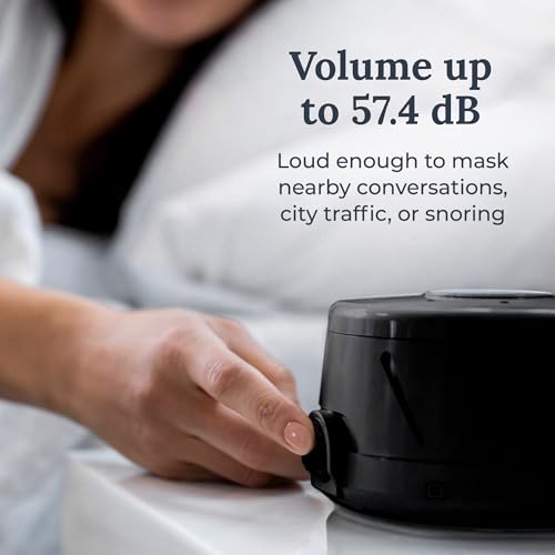 Dohm Classic (Black) The Original White Noise Machine, Soothing Natural Sound from a Real Fan, Noise Cancelling for Office Privacy, Travel & Meditation, Sleep Therapy for Adults & Baby - view 3