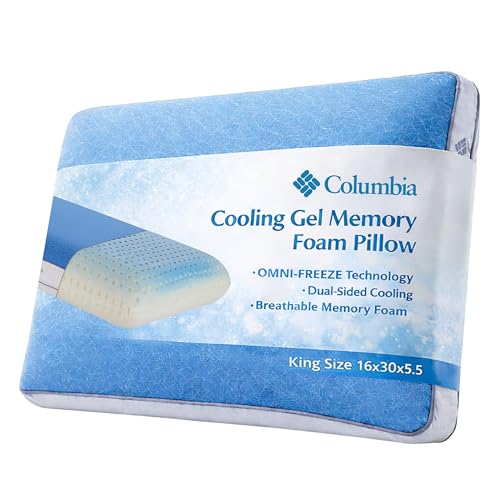 Cooling Gel Memory Foam Pillow, King