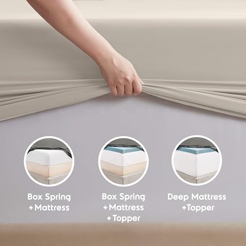 Full XL Sheet Set - Bed Sheets - Linen - 4-Piece Deep Pocket - view 7