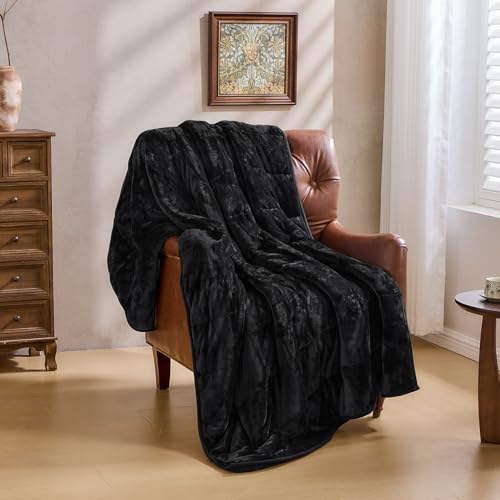 Ultra Soft Sherpa Weighted Blanket for Adults, 60"x80" 15lbs Heavy Blankets - view 7