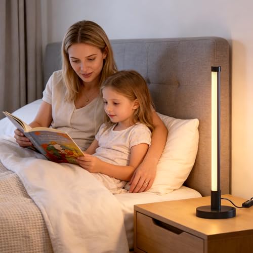 Dimmable Table Lamp with Remote, Black - view 5