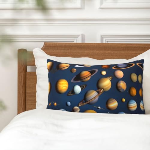12x18-Inchsolar System Planetsprinted Throw Pillow Cover—Soft and Comfortable—Suitable for Sofas, Bedrooms, Cars, and Home Decor. - view 7