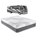 Tru Lux Cool 14” Hybrid RV Mattress, RV King 72x80, Gel Memory Foam & Pocketed Coil Bed for RV, Camper or Travel Trailer, Luxury Firm Cooling Support, Made in USA