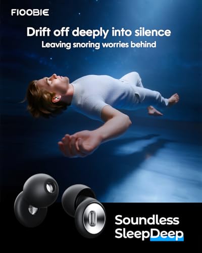 2026 Pro Ear Plugs for Sleeping, 46dB ASTM Certified Noise Cancelling Ear Plugs for Side Sleepers, 360° Pressure-Balanced, Snore & Noise Blocking with 6 Ear Tips, All-Day Comfortable Fit, Dark Phantom - view 2