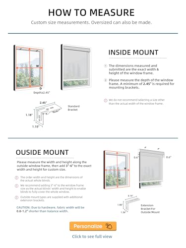 Motorized Smart Roller Shades, 100% Blackout Vinyl Beige - view 6