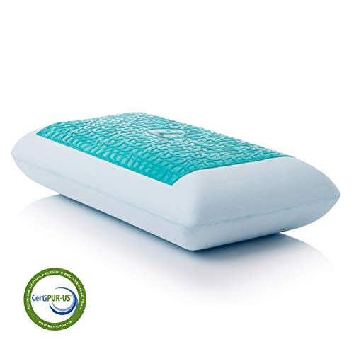 Z Gel-Infused Dough Memory Foam + Z Gel Pillow - Removable Tencel Cover - Queen - High Loft - view 3