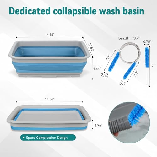 CPAP Cleaning Kit with Hose Brush, Dryer & Accessories, Complete 11 Pack - view 5