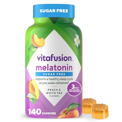 Melatonin Gummies Sugar Free | 3mg Per 2 Gummies | 140 Count