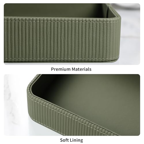 Valet Tray Organizer Bedside Nightstand Organizer Desk CatchallTray - view 4