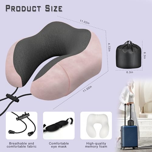 Neck pillow Airplane,Travel Neck Pillows for Airplanes,Traveling,Car,Office - view 2