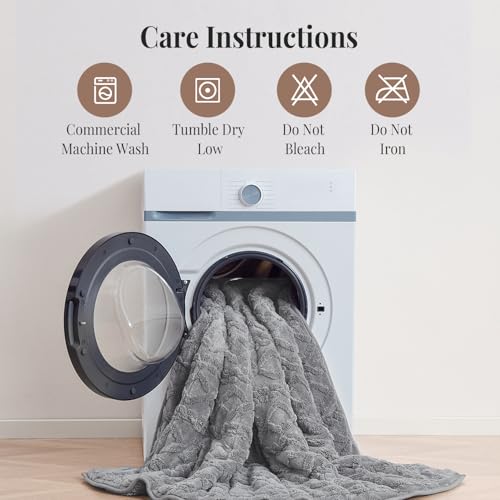 Weighted Blanket Queen Size 15lbs, 60 x 80 for Adults in Bed - view 6
