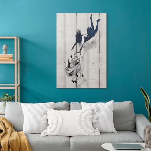 Acoustic Panels Canvas Wall Art Print, Office Street Art 24x35 in - view 4