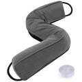 Door Draft Stopper, Removable Washable Cover, 38", Gray
