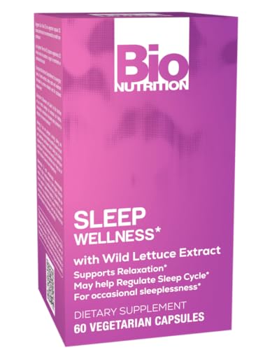 Sleep Wellness with Wild Lettuce Extract, 60 Vegetarian Capsules