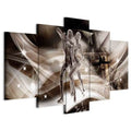 Acoustic Panels Canvas Wall Art Print Abstract Couple 40x20 Inch