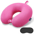 Travel Neck Pillow Memory Foam U Shape Airplane Pillow Deep Powder