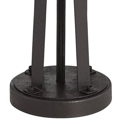 25 1/2" High Table Lamps Set of 2 Susan Dark Bronze Brown USB Charging Port - view 3