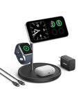 MagSafe Charger, MagGo 3-in-1 Qi2 15W Wireless Charging Station