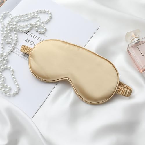 Xmas 4pcs Silk Sleeping Mask Set for Bedtime Napping - view 3