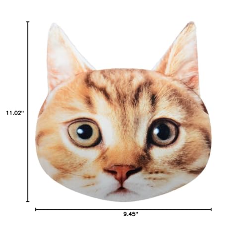 Cute Car Neck Rest Pillow with Strap Comfortable Headrest Neck Pillows for Office Chair Travel Driving Cat - view 6