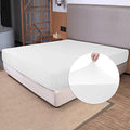 Soft Stretch Queen Fitted Sheet Only, Jersey Knit, White