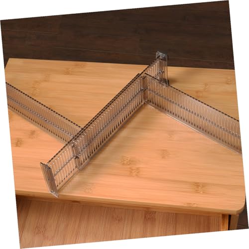 Expandable Drawer Divider Set, Adjustable Plastic Organizer for Nightstand - view 4