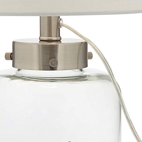 Sea Star 20 1/2" High Accent Lamps Set of 2 Fillable Glass Canister Coastal - view 5