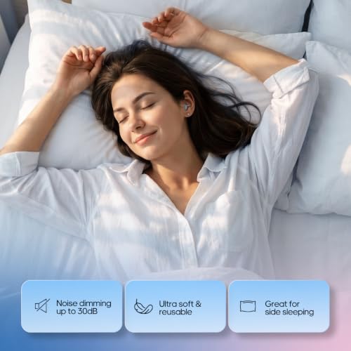 Ear Plugs for Sleeping - Soft Silicone, 3 Sets, Standard - view 3