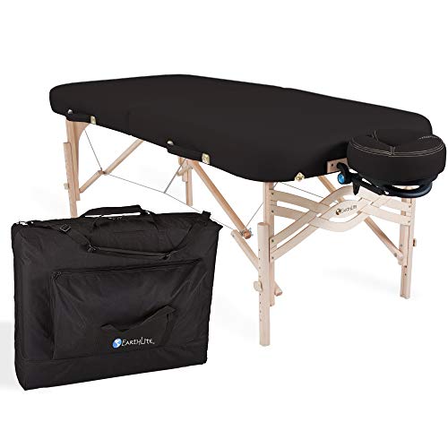 Premium Portable Massage Table Package SPIRIT - Spa-Level Comfort, Deluxe Cushioning incl. Flex-Rest Face Cradle & Strata Face Pillow, Carry Case (30/32” x 73”) - Made in USA - view 2