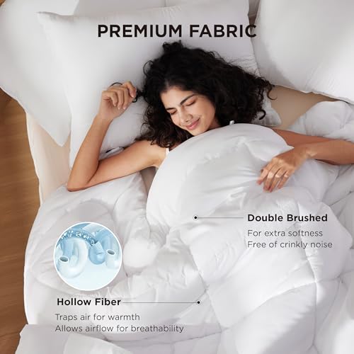 Comforter Duvet Insert, Quilted Bedding Blanket, Oeko-TEX - view 4
