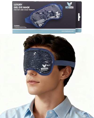 Eye Ice Pack - Cool & Soothe Your Tired Eyes with Our Cold Gel Mask - Cooling for Puffy Eyes & Aiding Sleeping