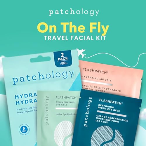 On The Fly Travel Essentials Kit | Eye Patches, Lip & Face Mask - view 2