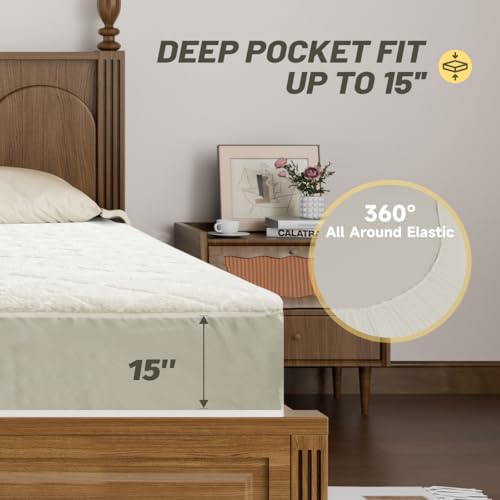 Heated Mattress Pad King Size, 4 Heat Levels, Machine Washable - view 4