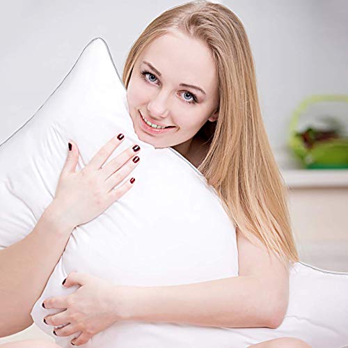 Bed Pillows for Sleeping 2 Pack,Standard Size Cooling Pillows Set of 2,Top-end Microfiber Cover for Side Stomach Back Sleepers - view 6