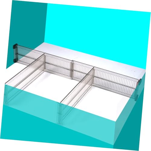 Expandable Drawer Divider Set, Adjustable Plastic Organizer for Nightstand - view 6