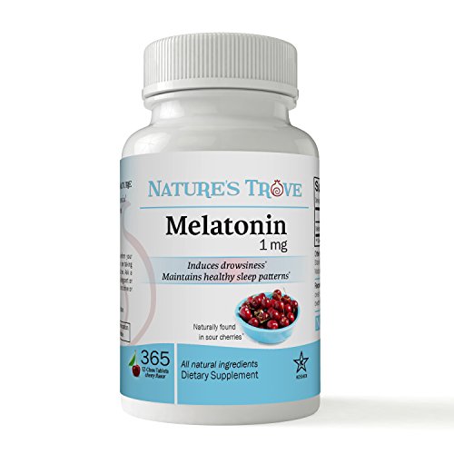 Melatonin 1mg 365 EZ-Chew Tablets Cherry Flavor