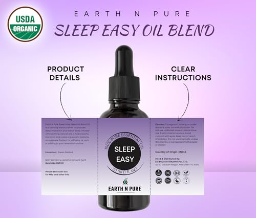 Sleep Easy Essential Oil Blend | 100% Pure & Natural | for Relaxing Aromatherapy Blend | 100ml - view 2
