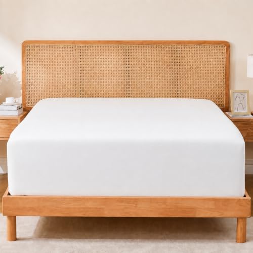 King Fitted Sheet & Two Pillowcases, Stay Put & Soft - Light Beige - view 4