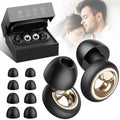Ear Plugs for Sleeping, 55dB Noise Cancelling Ear Plugs, Reusable Earplugs for Noise Reduction, Snoring, Side Sleepers, Concert Ear Plugs, Airplane Travel, Hearing Protection(8 Tips, Grey)