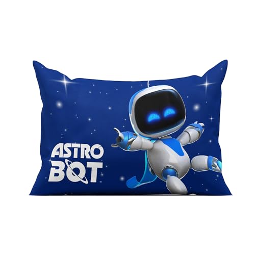 Sony PlayStation Astro Bot Twin Bedding Bundle – 64 x 86 Inches Reversible Comforter, Flat Sheet, Fitted Sheet, 1 Pillowcase – Bed in a Bag Set, Cosmic Clash - view 6