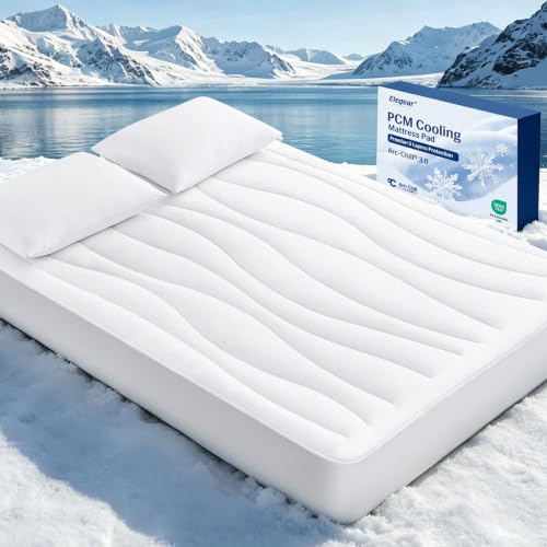 Cooling Mattress Pad Queen for Hot Sleepers with Arc-Chill 3.0