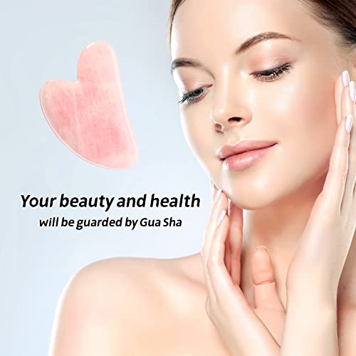 Gua Sha Facial Tool,Natural Jade Stone Guasha Board for SPA,Gua Sha Scraping Massage Tool for Women - view 2