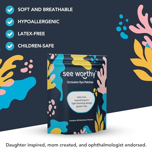Eye Patches for Kids, 48 Adhesive Breathable Patches for Adults - Adventure - view 4