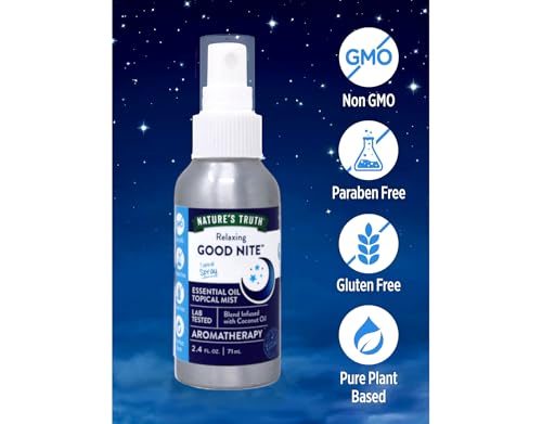 Good Nite Essential Oil Topical Mist, Calming Blend, Yoga, & Aroma Spray, 2.4 FL OZ - 2 Pack - view 4