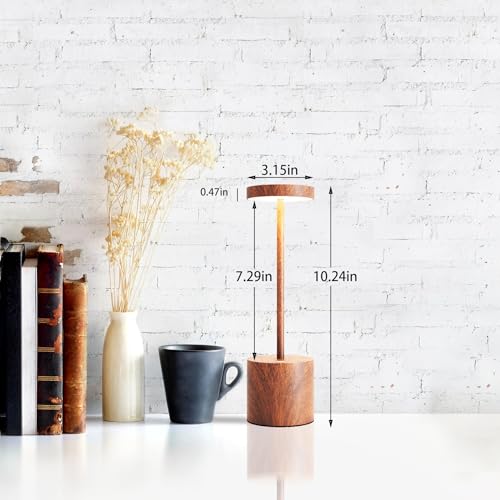 LED Cordless Table Lamps Set of 2, 5000mAh Rechargeable Table Light - view 6
